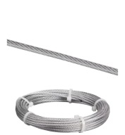 FI oceľové lano 2,0/3,0 mm v PVC plášti KOELNER 10 metrová cievka