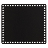 čierny základný košík dno 25x28cm HDF obdĺžnik