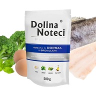 DOLINA NOTECI Prémiové krmivo pre psov Treska 500g