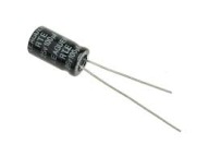KONDENZÁTOR 100uF-25V/6,3X11/105C NÍZKY ESR 10-KS