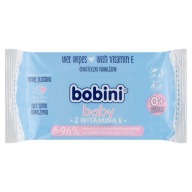 BOBINI BABY VLHČENÉ UBROÚRKY S VITAMÍNOM. E 60 KS.