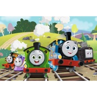 PUZZLE 60 PUZZZLE PRE DETI THOMAS A PRIATELIA THOMAS TRAIN 4+ CUBE
