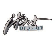 Nálepka PIAGGIO ZIP 2T Scooter Emblem Verzia CN