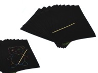 Vyfarbovacia stieracia strana SCRATCH-UP PAD karty 28x21