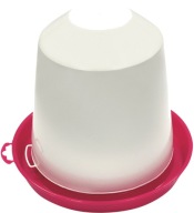 Napájačka pre hydinu, 5 l, ružová a biela, Novital