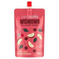 OWOLOVO JABLKO VIŠŇA MUSSE 200G