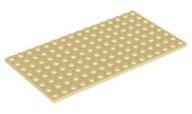 LEGO 92438 TANIER 8x16 SAND NOVÉ == (17g)