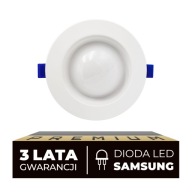 Zapustené stropné osvetlenie, 9W LED svietidlo