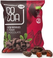 BIO GOJI Bobule v raw čokoláde RAW vegan 70g Kakao