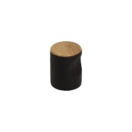 Gombík nábytkový GD12 fi23 GAMET BLACK/WOOD