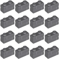 LEGO Brick Brick 1x2 tmavosivá DBG 6000311 98283 - 16 kusov