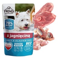 FRENDI Lamb vlhké krmivo pre psov vrecúško 100g