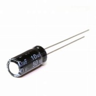 2,2uF 50V Elektrolytický kondenzátor 1 ks