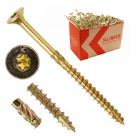 TESÁRSKE SKRUTY DO DREVA KMWHT 3x40 TORX KUŽELOVÁ HLAVA KLIMAS 500 KS