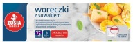 TAŠKY Sáčky na potraviny na zips Zosia samosia 24 x 30,5 cm 15 ks 3l