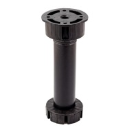 NOHA ČIERNA NOHA KUCHYNSKÉHO NÁBYTKU V 150 MM