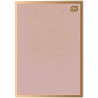 SATIN GOLD INTERDRUK zošit A4-60 široký rad