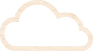 Cloud obruč 25x13 základňa pre makramé lapače snov