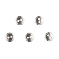 GAP kovový gombík 11mm SILVER 5 kusov 96
