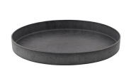 STOJAN, sivý, RECYKLOVANÝ PLAST, priem. 27 cm