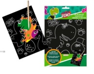 Hra Crazy Dino dinosaurs na škrabanie pomocou dotykového pera
