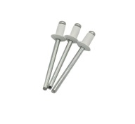 Trhacie nity al/st 4,8x8 biela RAL 9016 100 ks