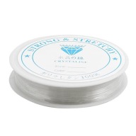 ZS04 Silikónová šnúrka Elastická guma na šperky STRONG & STRETCHY 0,8mm 8