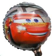Autá Autá okrúhly fóliový balón 45 cm Narodeniny