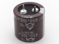 KONDENZÁTOR 100uF / 450V 25x25mm 105*C DLHÁ ŽIVOTNOSŤ - SAMYOUNG TDC - HQ - 1PC