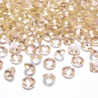 DIAMANTY na stoly, 100 ks, krst ZLATO
