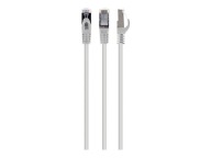 GEMBIRD prepojovací kábel RJ45 cat 6 FTP 0,25m biely