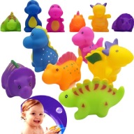 MÄKKÉ figúrky DINOSAURS HRAČKA DO KÚPEĽKY