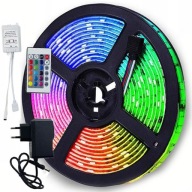 300 SMD LED PRUH VODODOLNÝ 5M RGB + SÚPRAVA DIAĽKOVÉHO OVLÁDANIA DARČEK VIAC FARBE