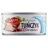 Kúsky tuniaka graal vo vlastnej omáčke 170 g