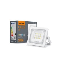 Halogénový LED reflektor biely LAMPA 10W 900lm 5000K IP65 VIDEX neutrálny