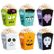 Popcorn BOXES MONSTERS halloween PARTY