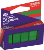 Farebné sponky 24/6 Grand green