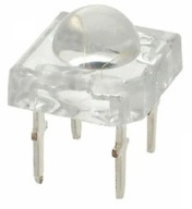 LED 5MM SuperFlux Piranha White