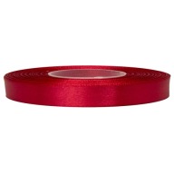 Stuha atlasová 6mm 27mb ČEREŠŇA