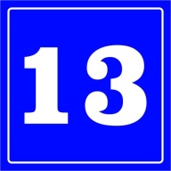 Nie 90 Číslica 13 - VÝSTRAŽNÁ TABUĽKA