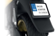 Rám ŠPZ na kolobežku CARBON 3D