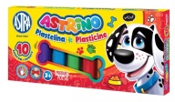 Okrúhla plastelína ASTRA - ASTRINO WOOF - DOGS - 10 farieb