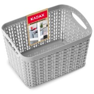 KOŠÍK KONTAJNER PLASTOVÝ KOŠÍK 3,3L FARBY