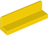 LEGO 30413 PANELOVÁ LAVICA 1x4x1 žltá NOVINKA (1g)