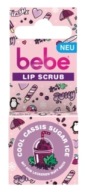 Bebe, Cool Cassis cukrový ľad, peeling na pery, 4,9 g