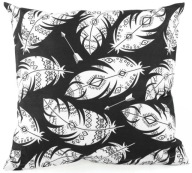 Obliečka na vankúš 50x60 Boho Feathers biela