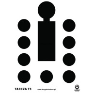Strelecké terče Range Solutions T3 Bulinek 10 ks.