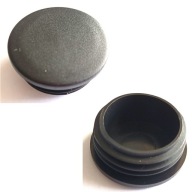 VNÚTORNÁ KRUHOVÁ ČIAPKA fi. 25 mm ČIERNA 2KS