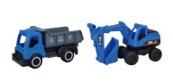 Stavebnica bager dumper 22s