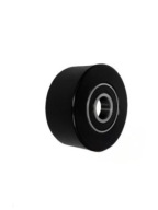 Plastová rolka fi. 48 mm dvojité ložisko. dve ložiská 6001.